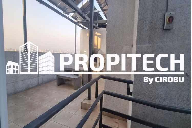 Arriendo Depto 1D 1 B, Piso 4, Mtro Ecuador.