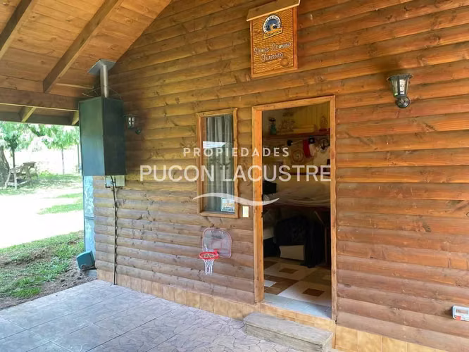 VENDEN 2 CABAÑAS EN PARCELA VILLARRICA (170410)