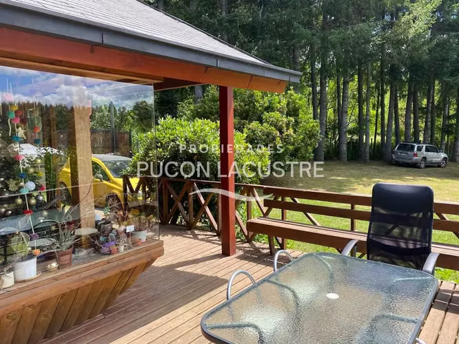 VENDEN 2 CABAÑAS EN PARCELA VILLARRICA (170410)