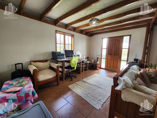 VENTA DE PARCELA CON CASA EN MAULE, 7 MIN DE TALCA (APTA HIPOTECARIO)