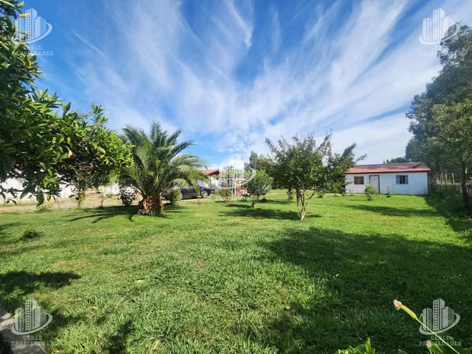 VENTA DE PARCELA CON CASA EN MAULE, 7 MIN DE TALCA (APTA HIPOTECARIO)