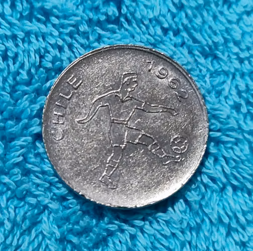Monedas-medallas del Mundial del 62