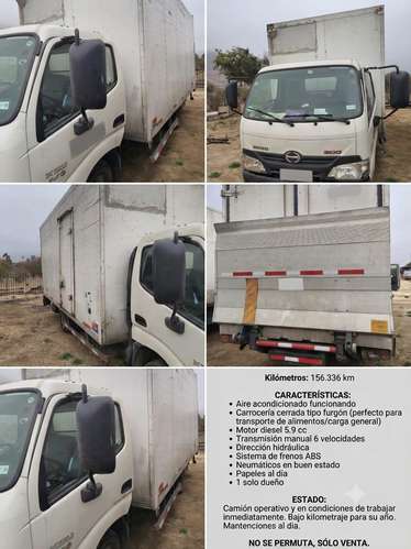 HINO XZU 5.9 AC 2020 | CARROCERÍA CERRADA | POCOS KM - Imagen 2