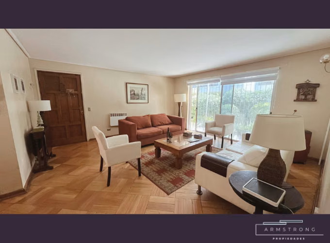 VENTA DEPARTAMENTO EN PRIMER PISO MANUEL MONTT 4 DORMITORIOS