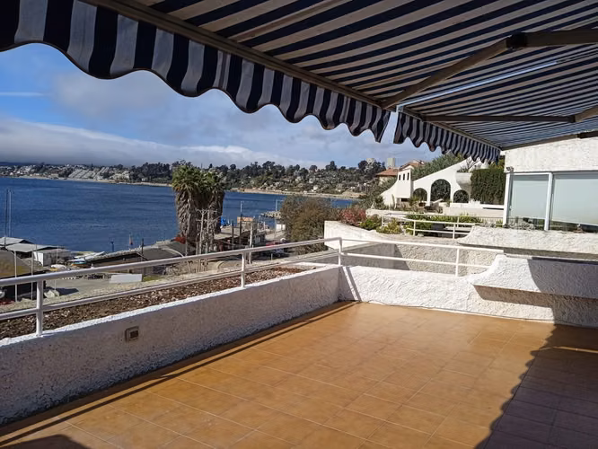Arriendo Departamento Frente al Mar, Año Corrido, Club de Yates, Concón