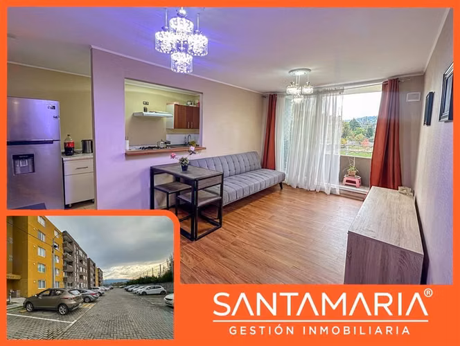 Departamento en venta de 2 dorm. en Chiguayante