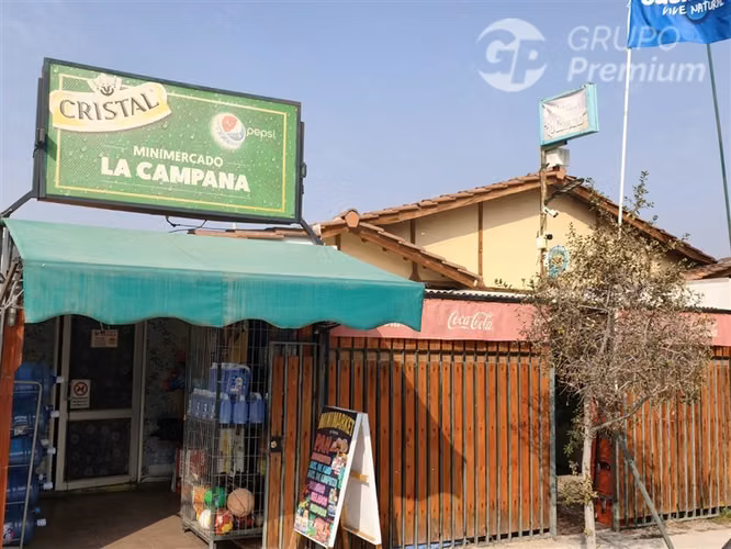 Propiedad comercial con botillería y vivienda, Padre Hurtado