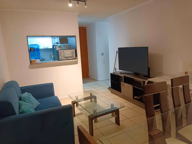 Departamento amoblado año corrido en primera fila Sector  Herradura de Coquimbo