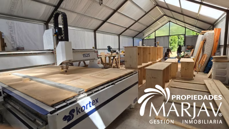 Venta de Parcela 5.000 + Galpón 112 m2, Coipúe Bajo