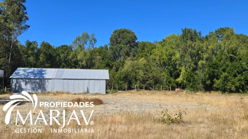 Venta de Parcela 5.000 + Galpón 112 m2, Coipúe Bajo