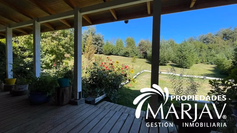 Parcela de 5.000 m2, con Casa ruta Villarrica Lican Ray
