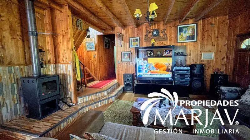 Parcela de 5.000 m2, con Casa ruta Villarrica Lican Ray