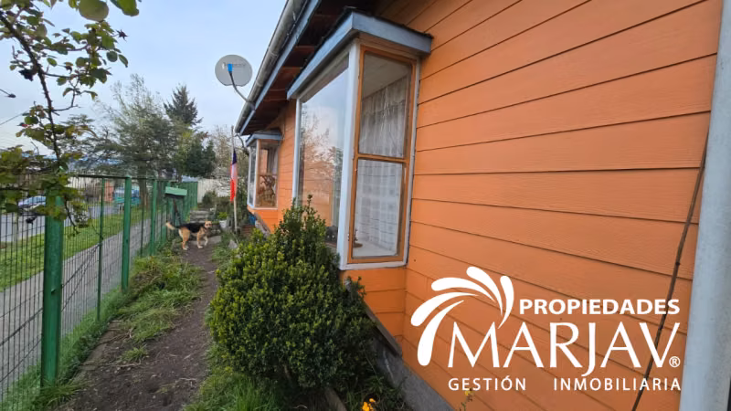 VENTA CASA 3D 1B , UBICACIÓN CENTRAL,VILLARRICA