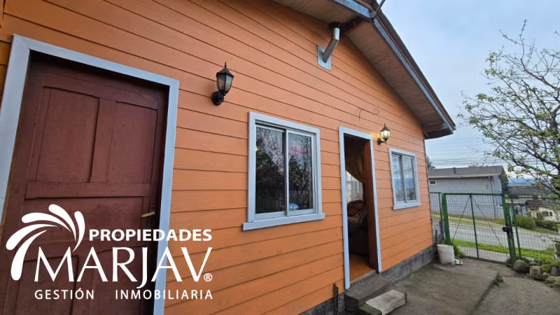 VENTA CASA 3D 1B , UBICACIÓN CENTRAL,VILLARRICA