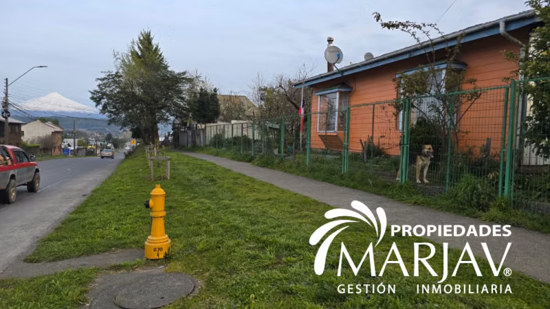 VENTA CASA 3D 1B , UBICACIÓN CENTRAL,VILLARRICA