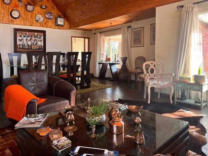 En venta parcela con casa en Malloco (171012)