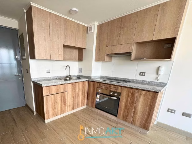 Departamento nuevo en arriendo de 2 dorm. centro de Temuco.
