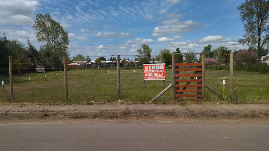 SITIOS URBANOS 400MTRS2 COMERCIAL y HABITACIONAL, santa clara comuna de Bulnes ,Ñuble