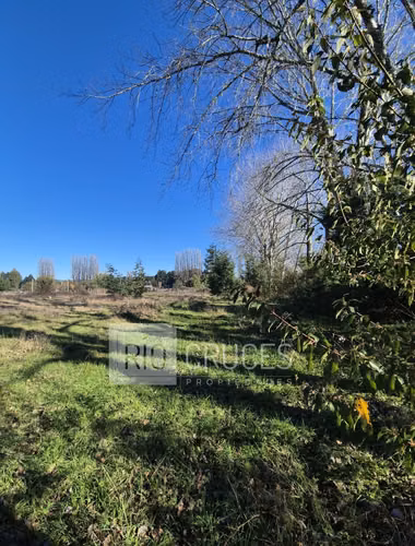 Hermosa parcela en venta con vista a brazo de río, sector Antilhue
