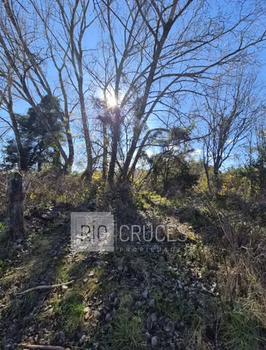 Parcela en venta con frente a brazo de río, sector Antilhue, Valdivia