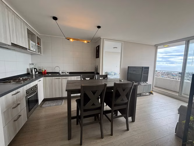 Departamento 2 dormitorios amoblado en arriendo, Cocón, Viña del Mar - Imagen 2