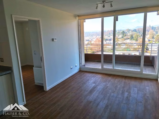 Departamento con vista al lago y volcán Villarrica