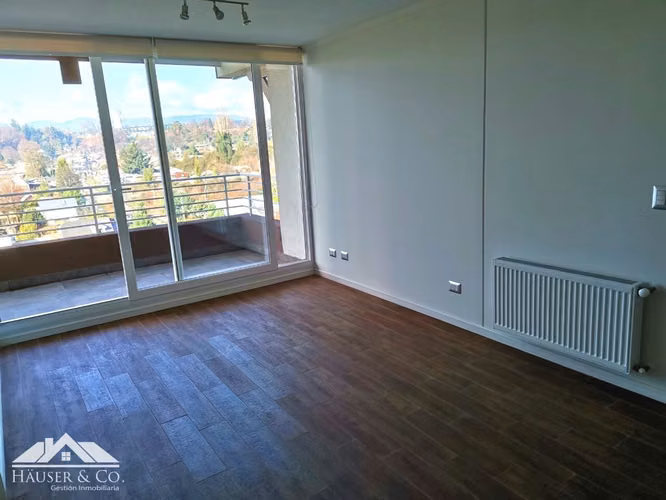 Departamento con vista al lago y volcán Villarrica