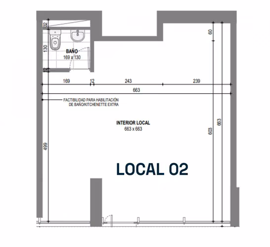 ARRIENDO Local Comercial de 43,06 m2, sector Hospital FACH, Las Condes