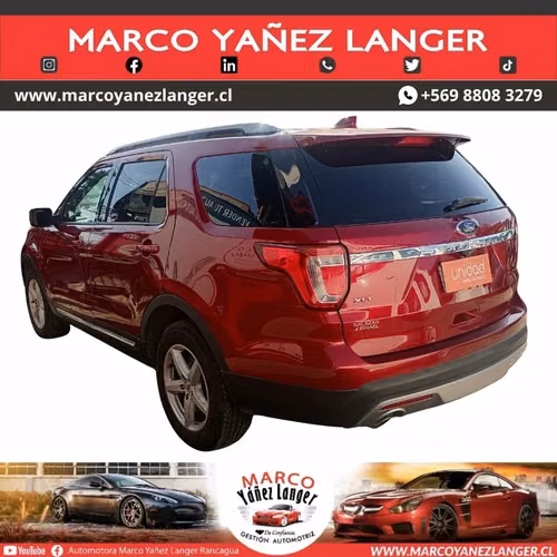 FORD EXPLORER XLT 3.5 AUT / AÑO  KILOMETROS / EXCELENTE ESTADO