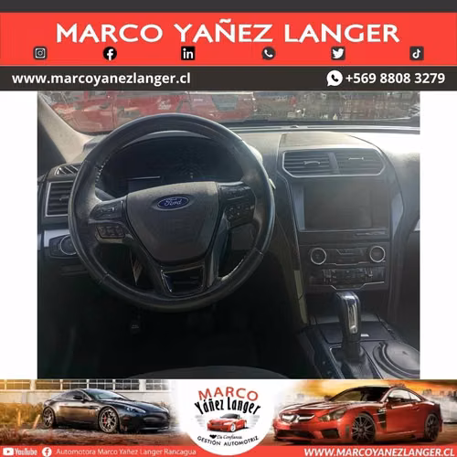 FORD EXPLORER XLT 3.5 AUT / AÑO  KILOMETROS / EXCELENTE ESTADO