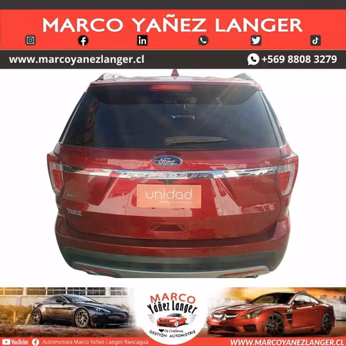 FORD EXPLORER XLT 3.5 AUT / AÑO  KILOMETROS / EXCELENTE ESTADO