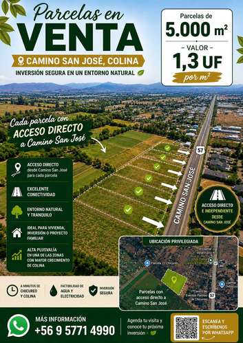 Parcela urbana – Camino San José, Chicureo  (171420)