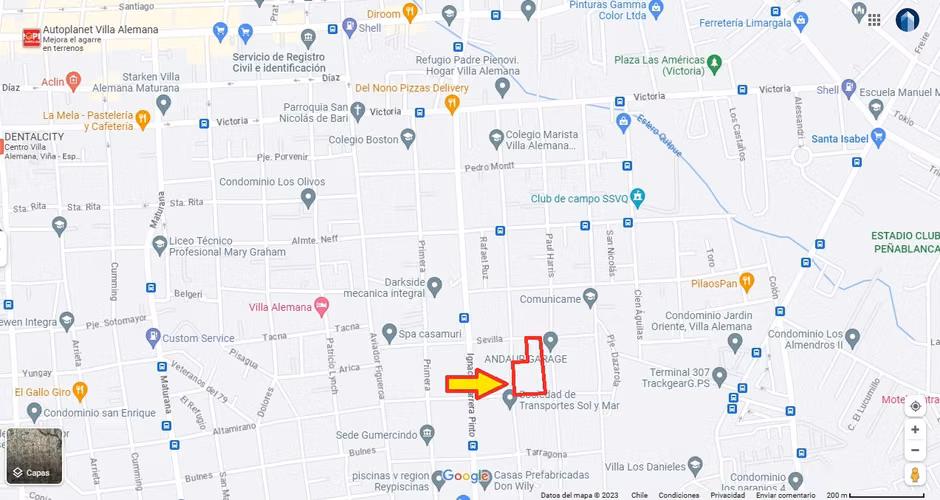 VILLA ALEMANA: 6.800 m2 IDEAL INMOBILIARIA O EMPRESA