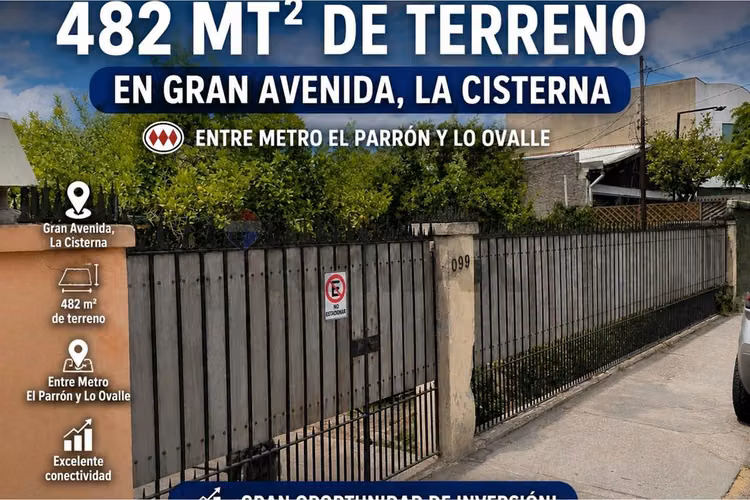 Casa 482 mt.2 - entre metro parron y lo ovalle