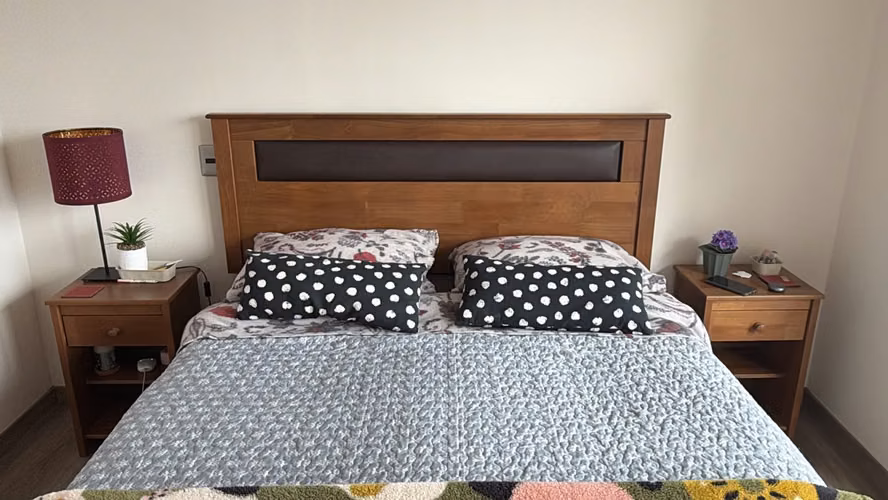 Cama 2 plazas con base dividida Rosen