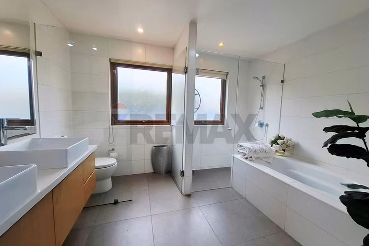 Casa mediterránea en condominio los bosques