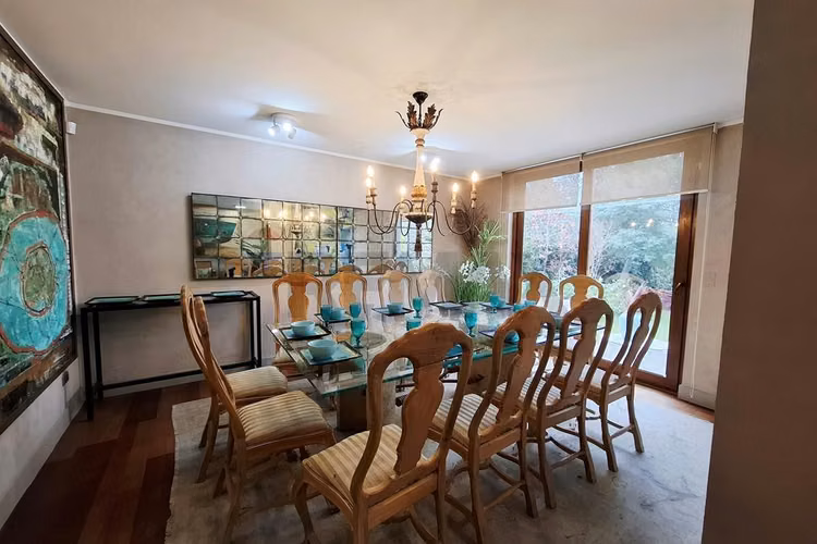 Casa mediterránea en condominio los bosques