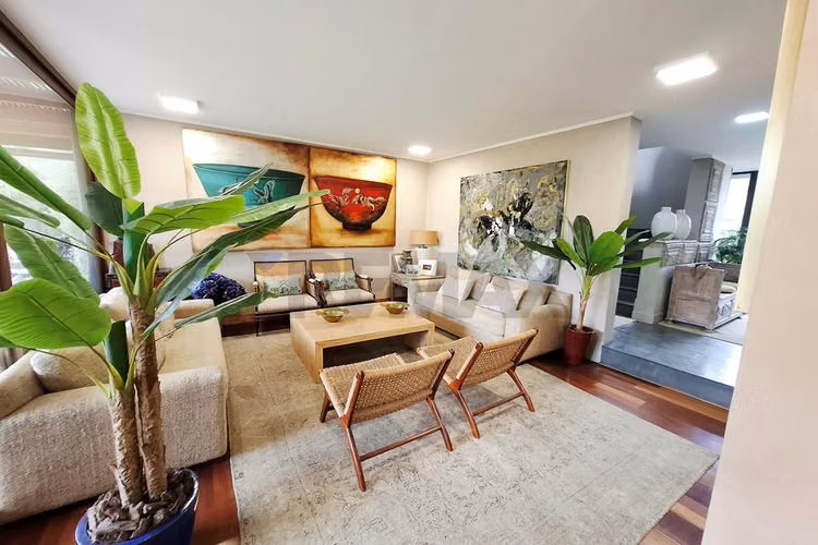 Casa mediterránea en condominio los bosques