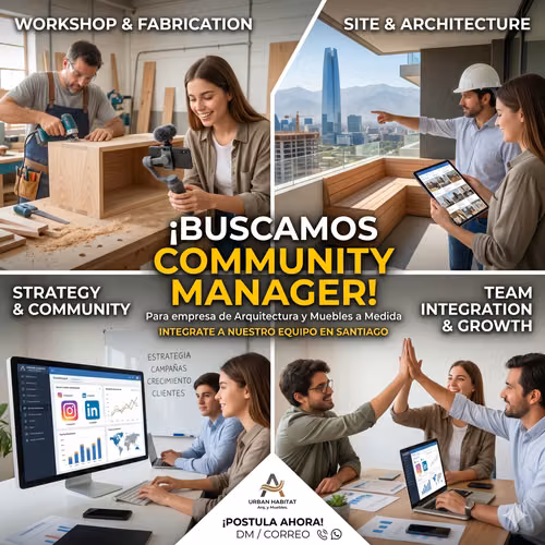¡Buscamos Community Manager para unirse a nuestro equipo!