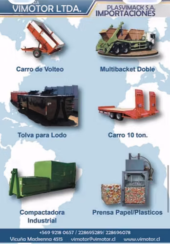 Venta de maquinaria industrial