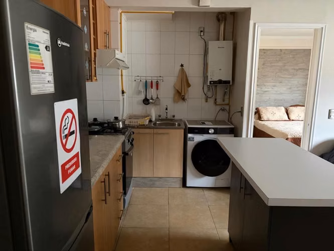 Arriendo departamento amoblado con gastos comunes incluidos. Condominio Plaza del Valle