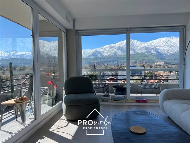 Departamento en venta de 2 dorm. en Las Condes