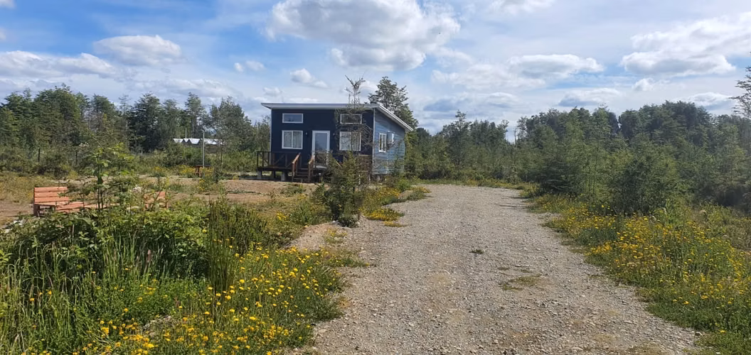PUERTO MONTT CABAÑA 36 M2 EN 5000 M2 CHAQUEIHUA