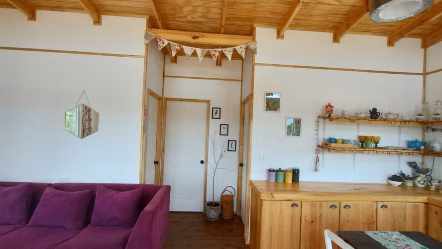 PUERTO MONTT CABAÑA 36 M2 EN 5000 M2 CHAQUEIHUA