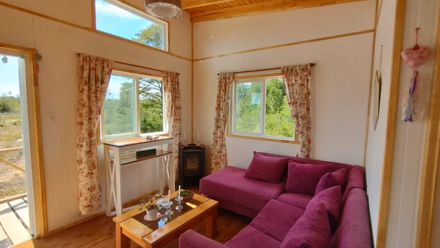 PUERTO MONTT CABAÑA 36 M2 EN 5000 M2 CHAQUEIHUA