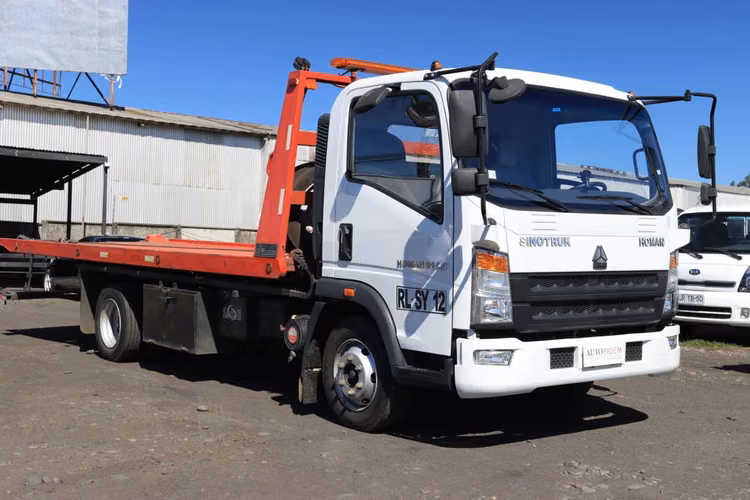 CAMION GRUA CAMA HIDRAULICA SINOTRUK HOMAN 914 7MIL KG 2022