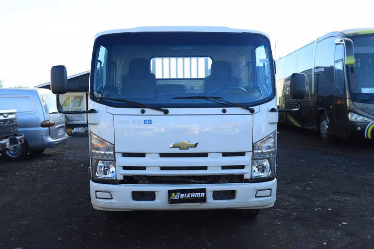 CHEVROLET NPR 816 AÑO 2018 UNICO DUEÑO CARROCERIA MEDIA BARANDA