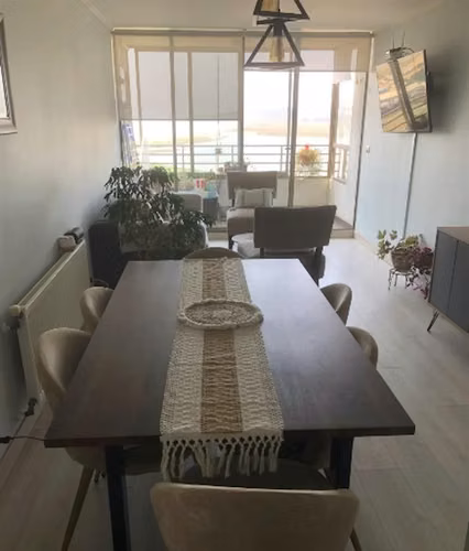 Venta Depto 3 dorm 2 baños vista al mar en Concón