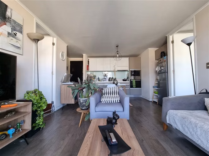 Departamento en venta de 2 dorm. en Ñuñoa