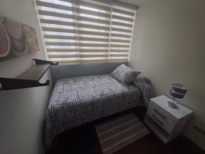 Departamento Amoblado En Arriendo Centro Concepción, 2d 2b